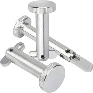 Pasador de Bloqueo Roscado Completo de Acero Inoxidable Galvanizado M5 M6 M8 M10 Mecanizado por CNC con Pestillo Plegable de Xavier - Product Image 2