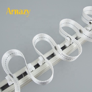 Cinta para Cortinas Moderna de Lujo con Ondas y Pliegues en Forma de S, Color Blanco, Fácil de Fijar - Product Image 5