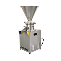 L'usine vend directement la machine de concassage en acier inoxydable beurre d'arachide d'amande broyeur de nourriture de soja broyeur colloïdal