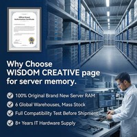 Memoria de Servidor DDR5 5600 de Grado Empresarial Original, 32GB DDR5 5600MT/s PC5 44800 288 Pines RDIMM ECC, Alto Ancho de Banda, 1.1V Bajo Consumo