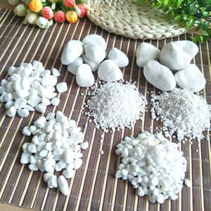 <span class=keywords><strong>Galets</strong></span> de granit naturel blanc neige, fabriqués à la machine, pour aménagement paysager de <span class=keywords><strong>jardin</strong></span> zen <span class=keywords><strong>japonais</strong></span>, allées et cours - Product Image 3