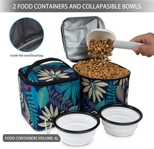 Sac de voyage pliable multifonctionnel avec fermeture éclair, approuvé par les compagnies aériennes, pour le transport de nourriture pour chien, échantillon gratuit - Product Image 5