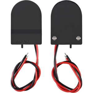 Support de pile bouton CR2032 avec interrupteur marche/arrêt, boîtier de pile bouton 3V avec fils pour projets électroniques DIY - Product Image 5