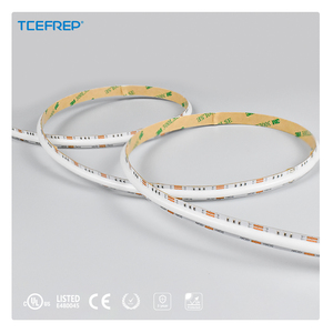 Bande lumineuse LED RGB super lumineuse, découpable, sans points, éclairage uniforme, bande lumineuse LED RGB flexible SOB 10 mm, éclairage décoratif - Product Image 1