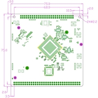 Puerta de enlace de enrutador OEM IPQ4019 para soluciones IoT, módulo WiFi5 de doble banda, 2,4 GHz/5,8 GHz, velocidad inalámbrica de 1200Mbps, 802.11ac