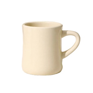 Taza de Cerámica de Color Sólido con Diseño Moderno y Simple, Linda Taza de Leche para Oficina, Taza de Café de Porcelana Color Beige con Logotipo Personalizado - Product Image 1