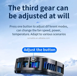 مبرد تبريد ألعاب الهاتف المحمول X76 تبريد سريع لهواتف IOS andid الذكية بشاشة عرض Max - Product Image 6