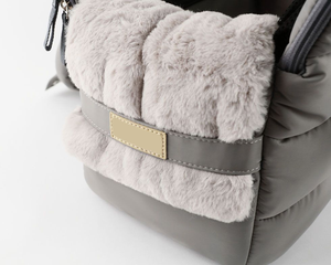 Yüksek kalite lüks taşınabilir baskı sıcak yumuşak evcil hayvan taşıma çantası Tote çanta seyahat köpek çanta açık kedi çanta - Product Image 6