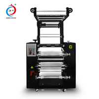 Rouleau d'impression par sublimation automatique de ruban de lanière Calandra Machine de presse à chaud double face à transfert de chaleur