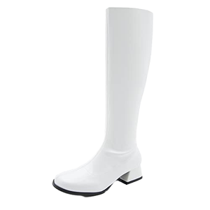 Bottines à talons hauts de style western à carreaux noirs de haute qualité avec fermeture éclair, semelle intérieure EVA augmentant la hauteur pour femmes - Product Image 1