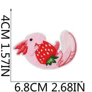 Nouvelle Patch thermocollante mignonne et adorable motif Fraise, Nœud, Lapin, Cochon pour la décoration de vêtements, sacs et chapeaux - Product Image 3