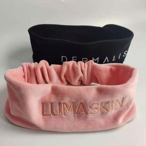 Diadema de Lujo de Algodón y Terciopelo para Spa, para Mujer, para Lavar la Cara, Cuidado Facial, Diadema con Logotipo Personalizado, Novedades, Venta al por Mayor - Product Image 2