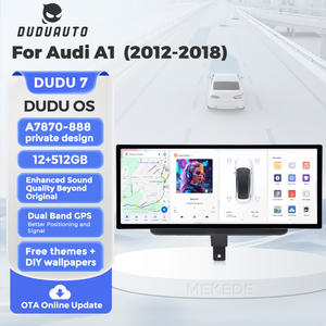 Système d'infodivertissement automobile Android DUDU7, décodage DSD, navigation au niveau de la voie, <span class=keywords><strong>GPS</strong></span> double bande de précision pour Audi A1 2012-2018 - Product Image 5