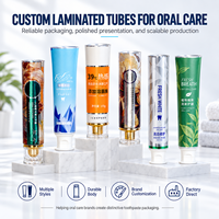 Tube de dentifrice rétractable et pliable en aluminium-plastique avec bouchon à vis – Économisez la pâte restante, réduisez les déchets
