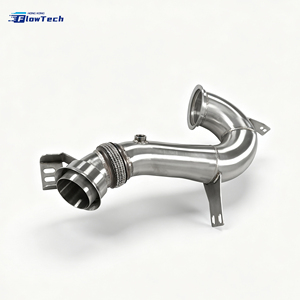Système d'échappement Downpipe de course pour Mercedes AMG GT43 GT50 GT53 CLS53 M256 3.0T en acier inoxydable 304, montage direct - Product Image 2
