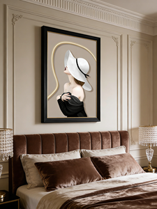 Peinture murale moderne pour salon, peinture décorative avec éclairage LED, peintures artistiques pour chambre à coucher, salle de jeux, cadeaux d'anniversaire - Product Image 4