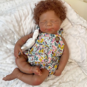 Muñeca <span class=keywords><strong>Reborn</strong></span> de Silicona Sólida de 50 cm, Directo de Fábrica, Cabello Personalizado, 20 Pulgadas, Realista, 3.3 kg, Bebés <span class=keywords><strong>Reborn</strong></span> de Silicona, Venta al por Mayor y al Detal - Product Image 3