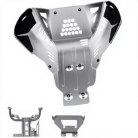 Plaque de protection pour CF 1000MTX, poignée d'embrayage à deux doigts, kit complet de modification pour moto Snow Wolf