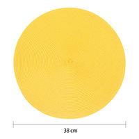 Napperon de table rond napperon tissé rond napperon en gros pour table à manger