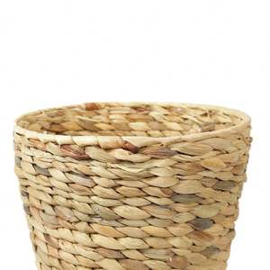 Mini <span class=keywords><strong>panier</strong></span> en paille peu profond, flexible et pliable, bac à linge, <span class=keywords><strong>panier</strong></span> pour bébé, <span class=keywords><strong>panier</strong></span> à pain avec ensembles de boîtes - Product Image 4