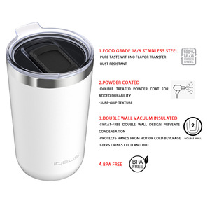 Taza de Café con Aislamiento al Vacío de Acero Inoxidable 304 <span class=keywords><strong>IDEUS</strong></span>, 600 ml, Portátil, para Oficina, Diseño Moderno y Minimalista, Mantiene la Temperatura de 6 a 12 Horas - Product Image 2