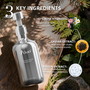 Masque capillaire hydratant réparateur lissant soyeux sans silicone, soin de luxe au <span class=keywords><strong>caviar</strong></span>, brillance et douceur - Product Image 3