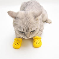 Doe Pet Cave Shoes Pet Suppliers Sandales d'extérieur multicolores amusantes et mignonnes pour chiens et chats, pour l'été et la plage