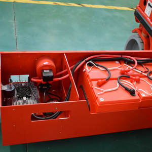 Plataforma elevadora de tijera multiusos, ideal para instalación, reparación, servicios de limpieza, manipulación de paletas y maquinaria en plantas industriales - Product Image 3