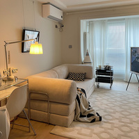 Canapé en velours côtelé compressé avec canapé-lit en tissu extensible pour la maison, le bureau, l'appartement, canapé compressé sous vide