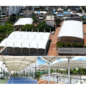 หลังคาเมมเบรน PVDF ทนทาน กันน้ำ สำหรับโครงสร้างสนามกีฬา สนามฟุตบอล สนามบาสเกตบอล - Product Image 3