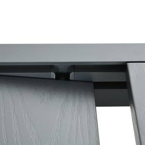 Ajunion hiện đại ăn uống ngoài trời thiết lập nối dài bảng thép nội thất sân vườn lưới ghế bành ngoài trời bàn ăn và 4 ghế - Product Image 4