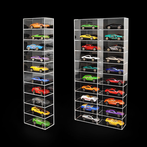 Rak <span class=keywords><strong>Display</strong></span> Mainan Akrilik Model Mobil Penyimpanan Rak <span class=keywords><strong>Display</strong></span> Multi-grid Kotak <span class=keywords><strong>Display</strong></span> Model Mobil - Product Image 4