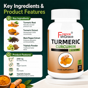 Curcuma et Curcumine Personnalisés 180 Capsules avec Biopérine – Essentiel pour la Mémoire et l'Apprentissage – Extraits Végétaux de Curcuma et Curcumine - Product Image 5