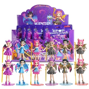 Nuovo Set Completo di Bambole K-POP Huntress Girl Group in PVC - Stile Giocattolo - Intrattenimento all'Ingrosso - Product Image 4