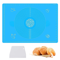 Ensemble de tapis de cuisson en silicone de qualité alimentaire, tapis de cuisson en silicone en gros, tapis en silicone transparent, accessoires de cuisine