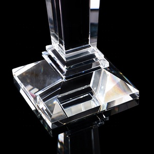 MH-ZT154 <span class=keywords><strong>Cristal</strong></span> Verre Chandelier Grands Refoulés Votive En Verre <span class=keywords><strong>Cristal</strong></span> <span class=keywords><strong>Bougeoir</strong></span> - Product Image 4