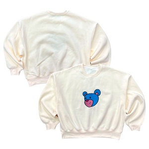 Heavy Weight Streetwear Sweatshirt Pullover Wholesale Oversized Custom LOGO Patch Embroidery Men Hoodies