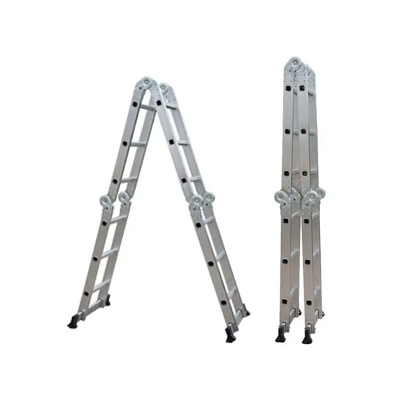 20 Voet Binnenlandse Loft Opstap Titanium Kleine Gigantische Houten Loft Bestelwagen Opvouwbare Ladder Voor Jacht