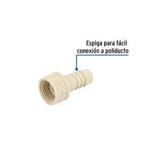 Adattatore femmina mobile in polipropilene scatola 3-4X3-4 Foset da 10 unità - Product Image 2