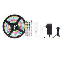 WS2811 RGB 주소 지정 Led 스트립 와이파이 APP 제어 DC12v 음악 지능형 컨트롤러TV RGB Led 스트립 라이트