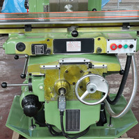 Fraiseuse universelle robuste X5032, type vertical à genouillère, pour le fraisage de pièces industrielles