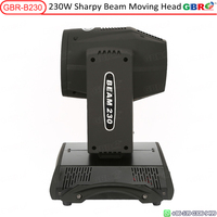 Projecteur de scène à faisceau mobile GBR-B230 230W