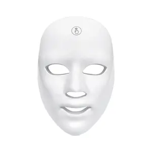 Senza fili LED maschera facciale bellezza pelle ringiovanimento luce fotone 7 colori maschera rughe rimozione Acne luce luce lampada terapia