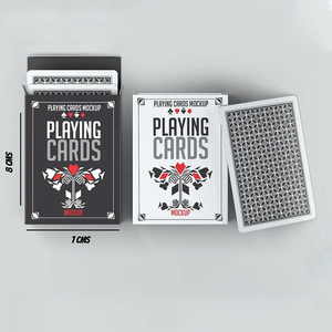 54 thẻ chơi cho giải trí tùy chỉnh in ấn sôi động bất kỳ kích thước mô hình đóng hộp thẻ phim cán - Product Image 1