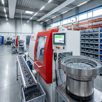 Machine d'assemblage automatique QFW personnalisée, non standard, contrôlée par PLC, haute efficacité, pour vis, joints et écrous, avec garantie d'un an