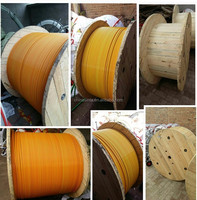 Câbles d'égouttage de 10 mm 2000 m, grand tambour, conduit de guidage, câble à fibres optiques à pousser et à tirer, tambour en fibre de verre