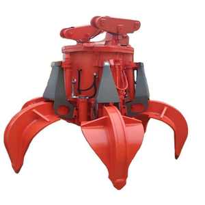 Mini-Baggergreifer 1-50t für Holz, 360 Grad drehbar, 5-Finger-Greifer, Hydraulikmotorpumpe, Orangenschalen-Holz- und Steinschrottgreifer - Product Image 3