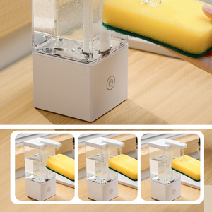 Dispensador de Jabón Automático Recargable con Sensor, Dispensador de Líquido Sin Contacto <span class=keywords><strong>para</strong></span> Cocina, Baño, Desinfectante de <span class=keywords><strong>Manos</strong></span>, Champú, Ducha - Product Image 5