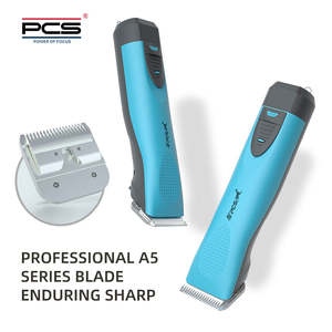 <span class=keywords><strong>Tondeuse</strong></span> à poils pour animaux de compagnie <span class=keywords><strong>sans</strong></span> <span class=keywords><strong>fil</strong></span>, bleu ciel, en acier inoxydable, portable, A5, <span class=keywords><strong>professionnelle</strong></span>, rechargeable - Product Image 5