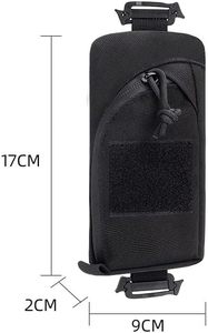 Tactical <b>Molle</b> Pouch Tactical EDC Utility <b>Bag</b> Outdoor Duty Gear Organizer Compact Shoulder Strap <b>Bag</b> Phone Holder Polyester - Product Image 2